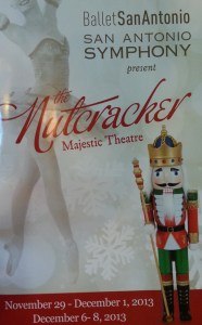 2013 Nutcracker Program, Majestic Theater, San Antonio TX