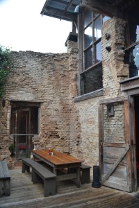 When I come back to The Gristmill, I think this would be a great place to sit.