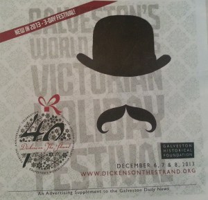 2013 Dickens on the Strand Program, Galveston TX