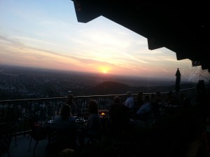 Sunset, Orange Hill Restaurant, Orange CA