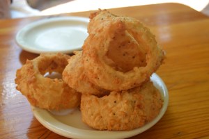 Onion Rings, Gristmill Restaurant, Gruene TX