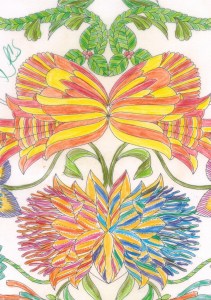 Adult Coloring Cards My In-Flight Entertainment