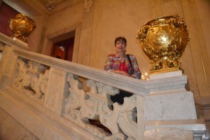 In between the wonders of the Imperial Apartments