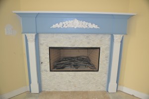 My Wedgewood-esque Fireplace