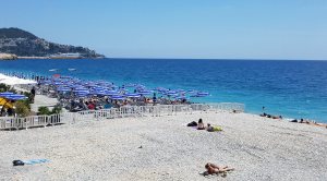 The Beach at Nice, France